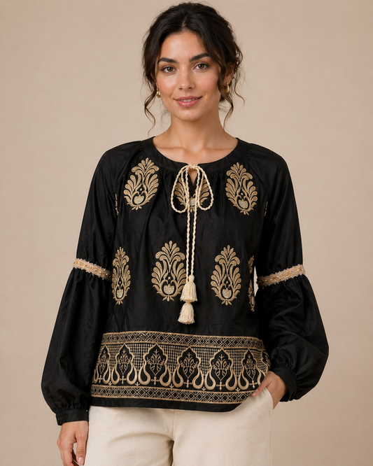 Isla Embroidered Shirt