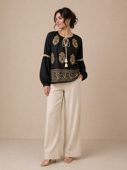 Isla Embroidered Shirt