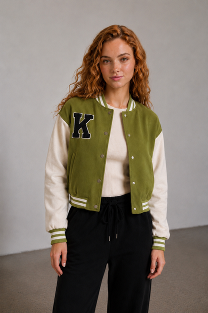 Lime Green Varsity