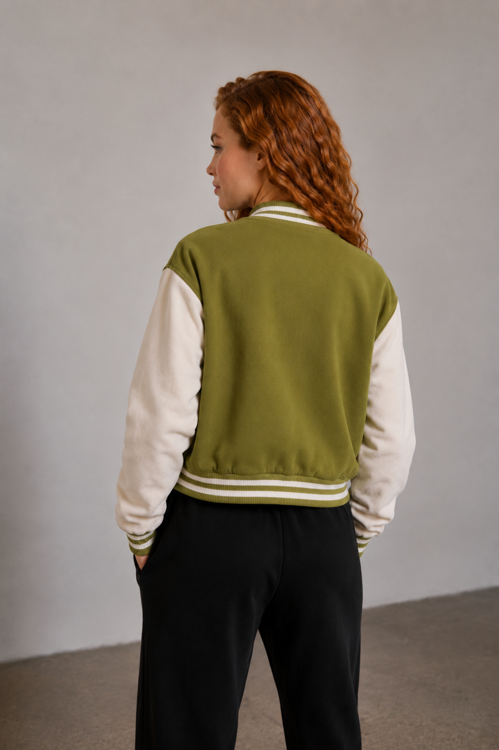 Lime Green Varsity
