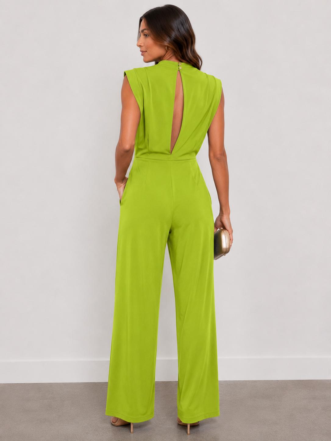 Sophisticated Cowl Neck Jumpsuit